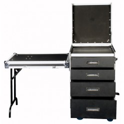 Showgear D7383B Drawer Case 12U + Work Surface